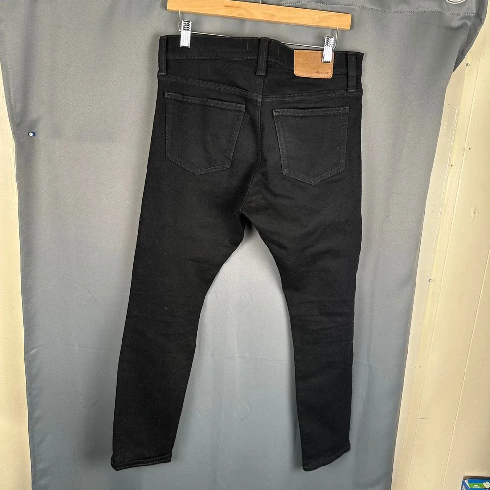 Madewell Mens Skinny Jeans Black Denim Pants W31 L30